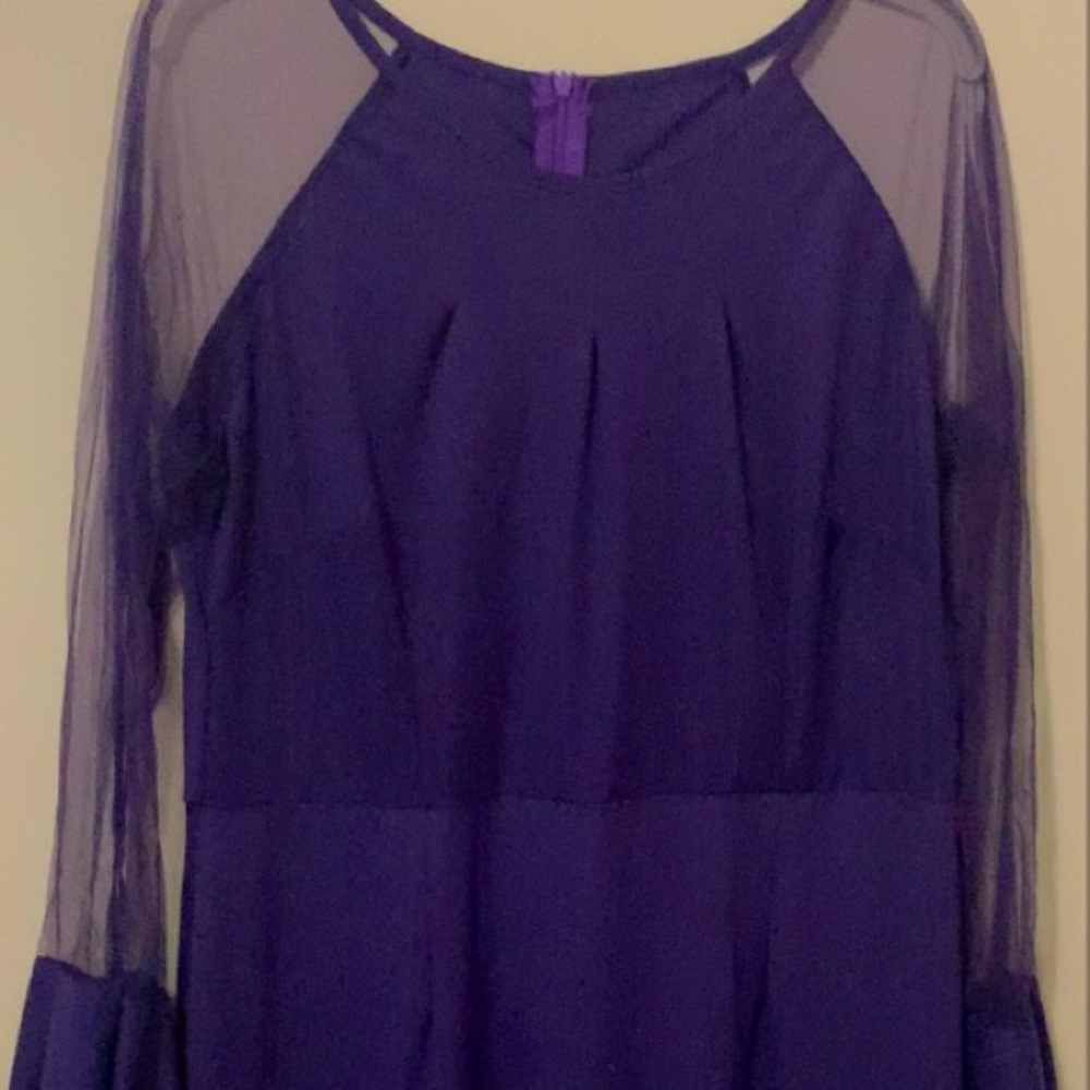 Purple Evening Dress